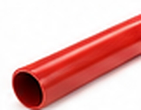 TUBO CON COSTURA ROJO